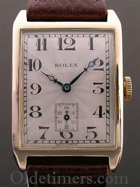 small gold square rolex vintage|Rolex rectangular watches.